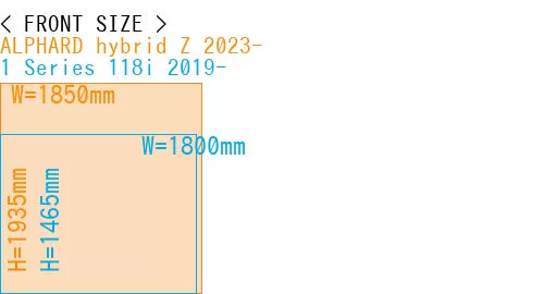 #ALPHARD hybrid Z 2023- + 1 Series 118i 2019-